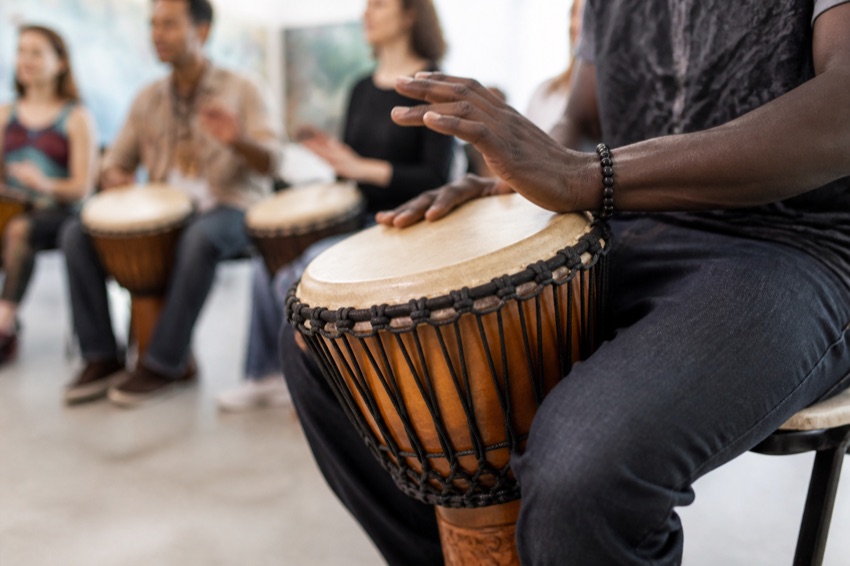 Djembe lernen - Djembe spielen